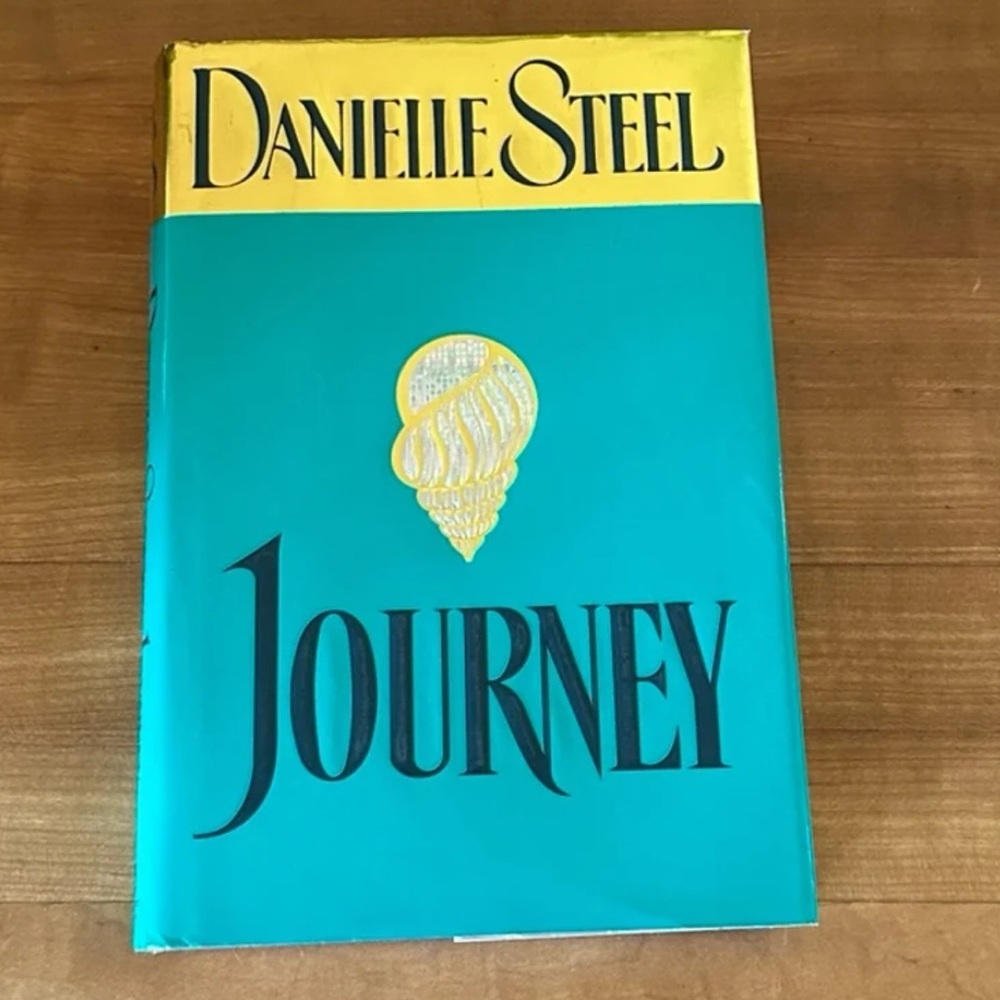 2/$10 Danielle Steel 'Journey' Hardcover Book